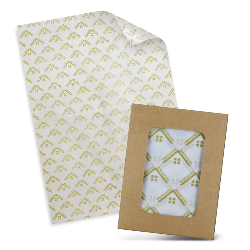 Custom Tissue Paper with Envelope - White – Misc Print – available in white colour
