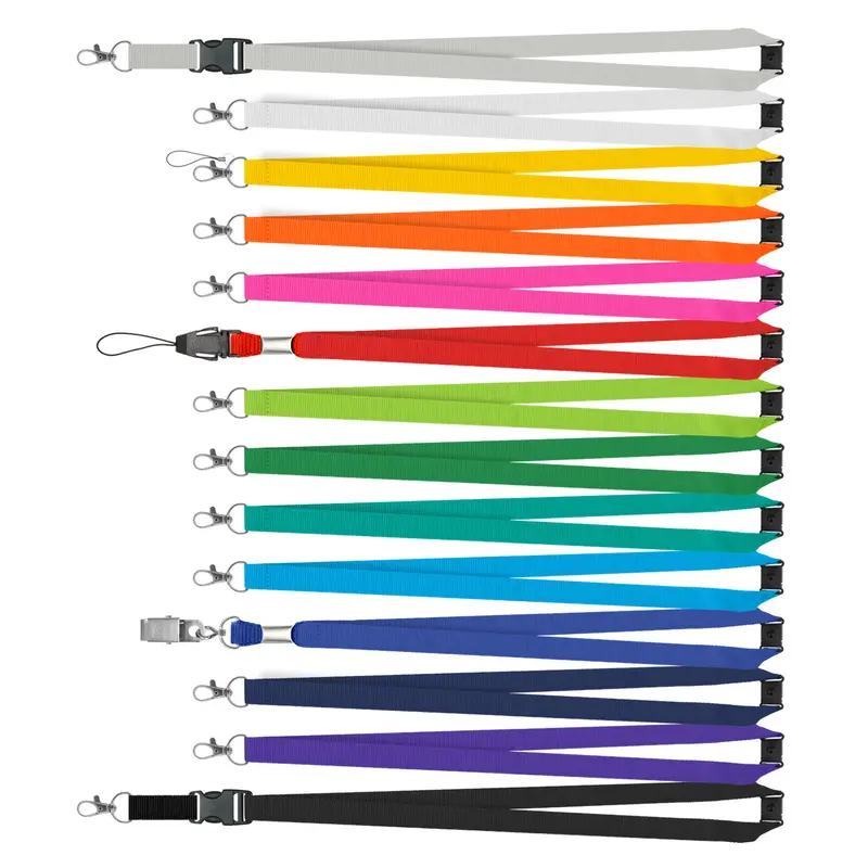 Custom Printed Lanyard - 16mm – Lanyards – available in black, blue, green, grey colours and 6 more