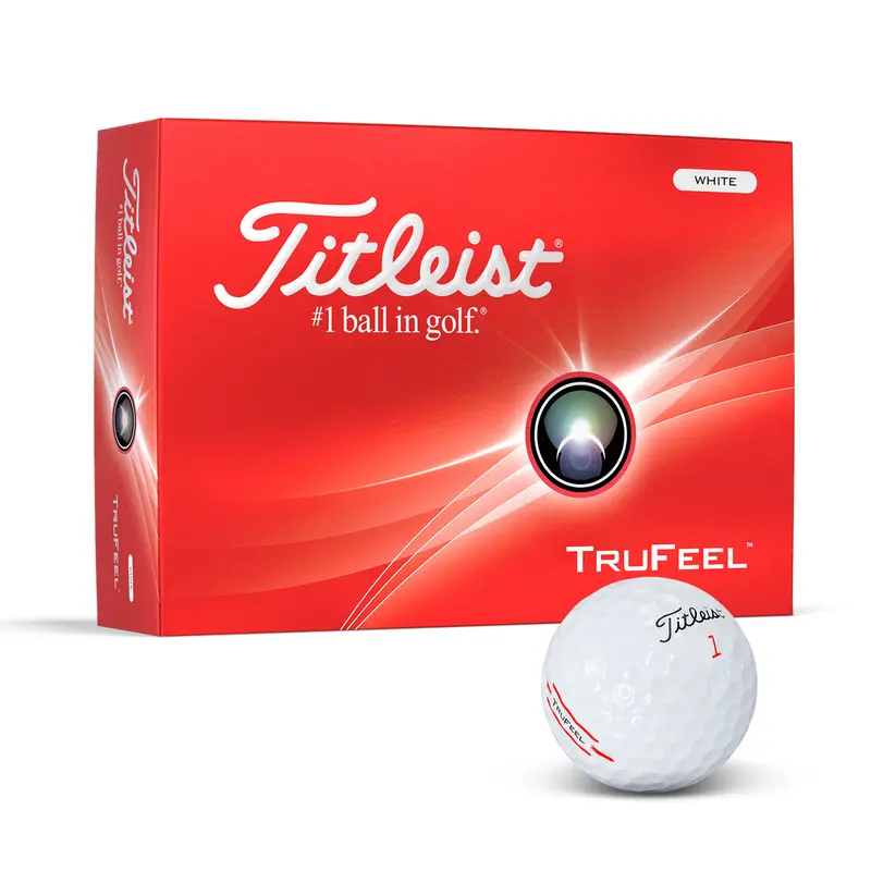 Titleist TruFeel Golf Ball – Golf Accessories – available in white colour