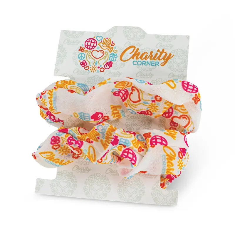 Hair Scrunchie - Set of 2 – Misc Headwear – available in white colour