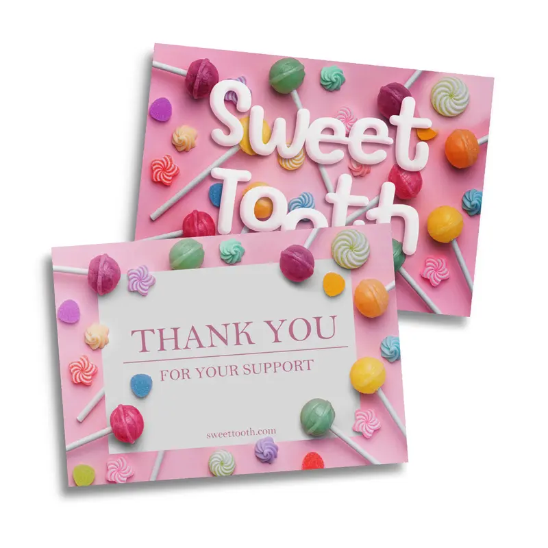 A5 Message Card – Misc Print – available in white colour