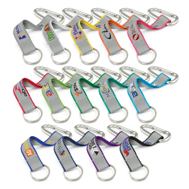 Reflector Key Ring – Keyrings – available in black, blue, green, grey colours and 6 more