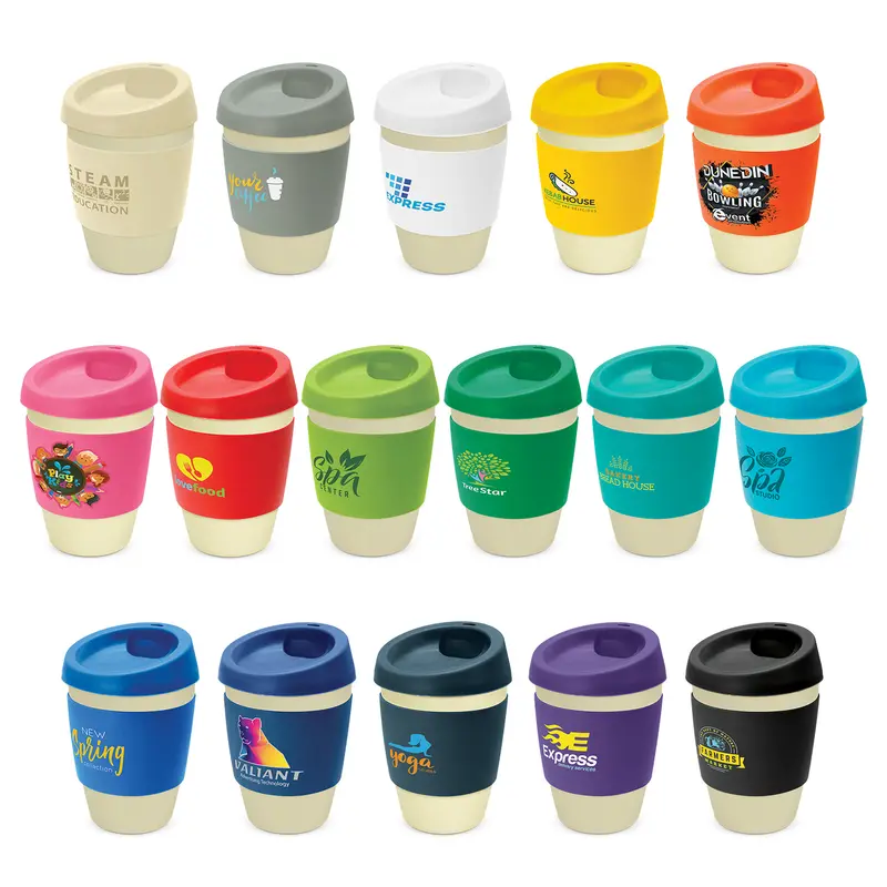 Metro Cup Bamboo – Reusable Coffee Cups – available in beige colour