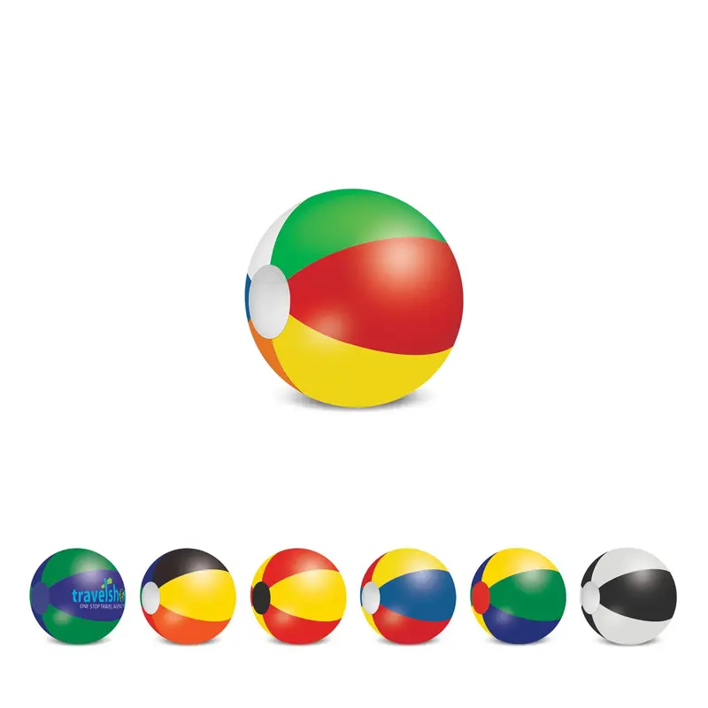 Beach Ball - 21cm Mix and Match – Misc Outdoors – available in black, blue, green, orange colours and 3 more