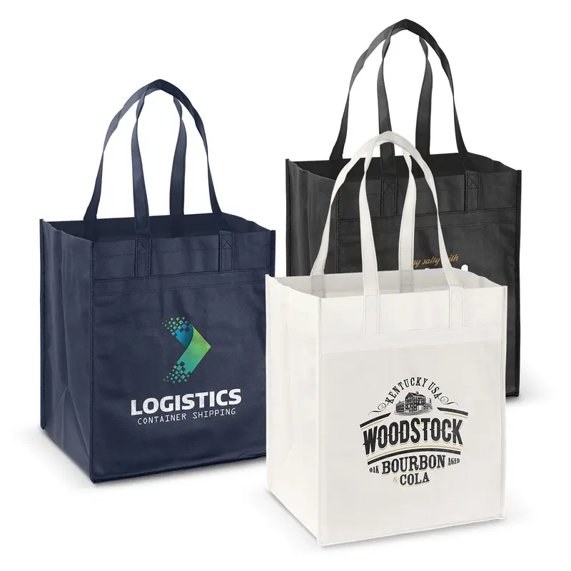 Mega Shopper Tote Bag – Tote Bags – available in black, blue, white colours