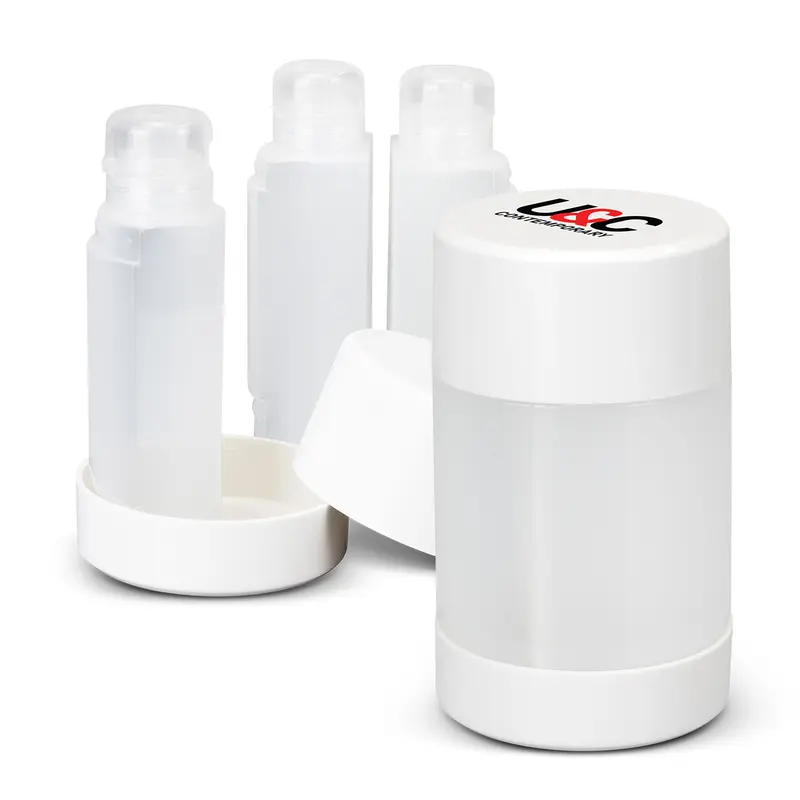 Travel Bottle Set – Misc Outdoors – available in white colour