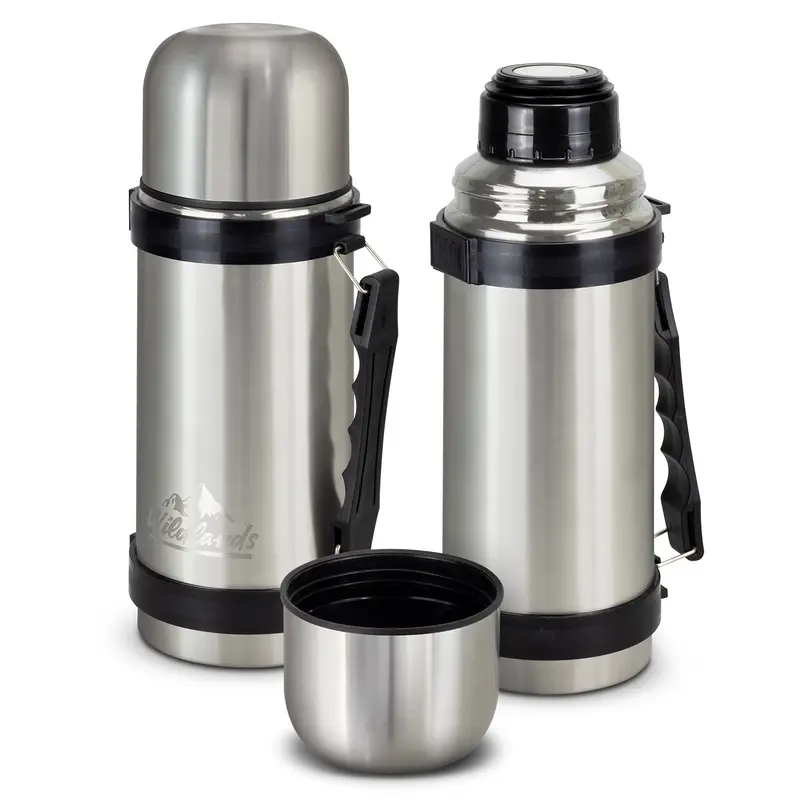Mitre Vacuum Flask – Flasks – available in silver colour