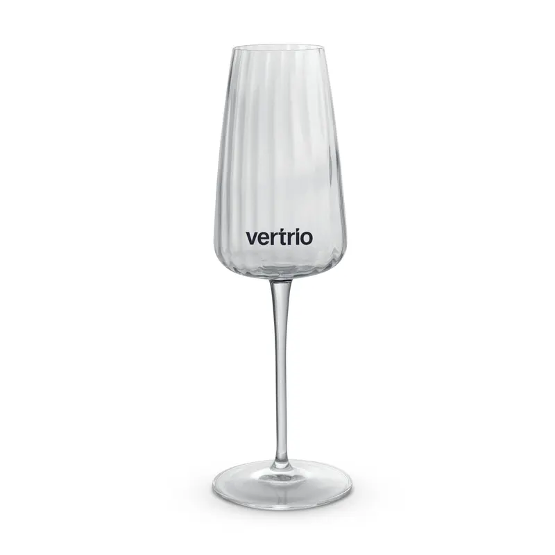 Luigi Bormioli Optica Flute – Glassware – available in white colour