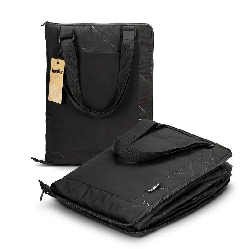 Frontier Fraser Picnic Blanket – Picnic Sets – available in black colour