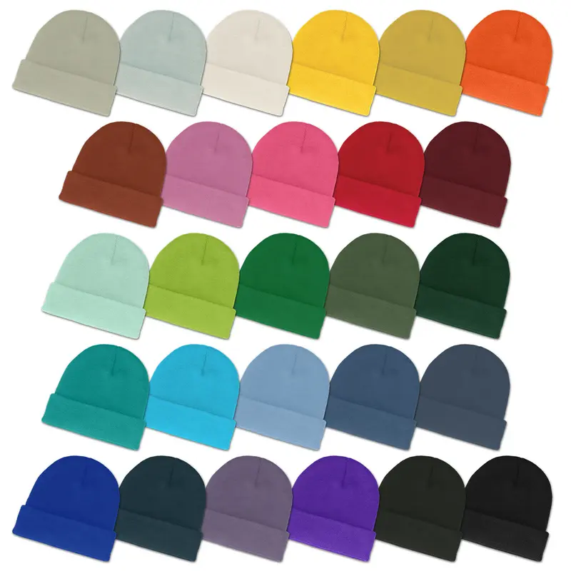 Everest Beanie – Beanies – available in beige, black, blue, green colours and 7 more