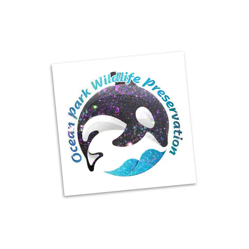 Temporary Tattoo Glitter - 51mm x 51mm – Novelty Items – available in white colour