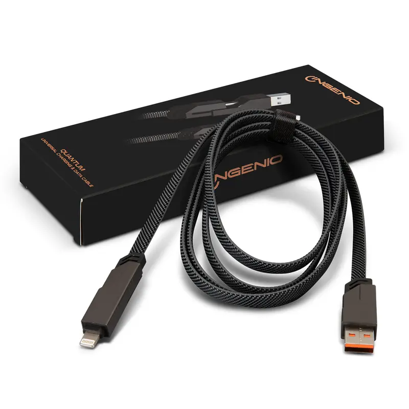INGENIO Quantum Universal Charging and Data Cable – Charging Cables – available in silver colour