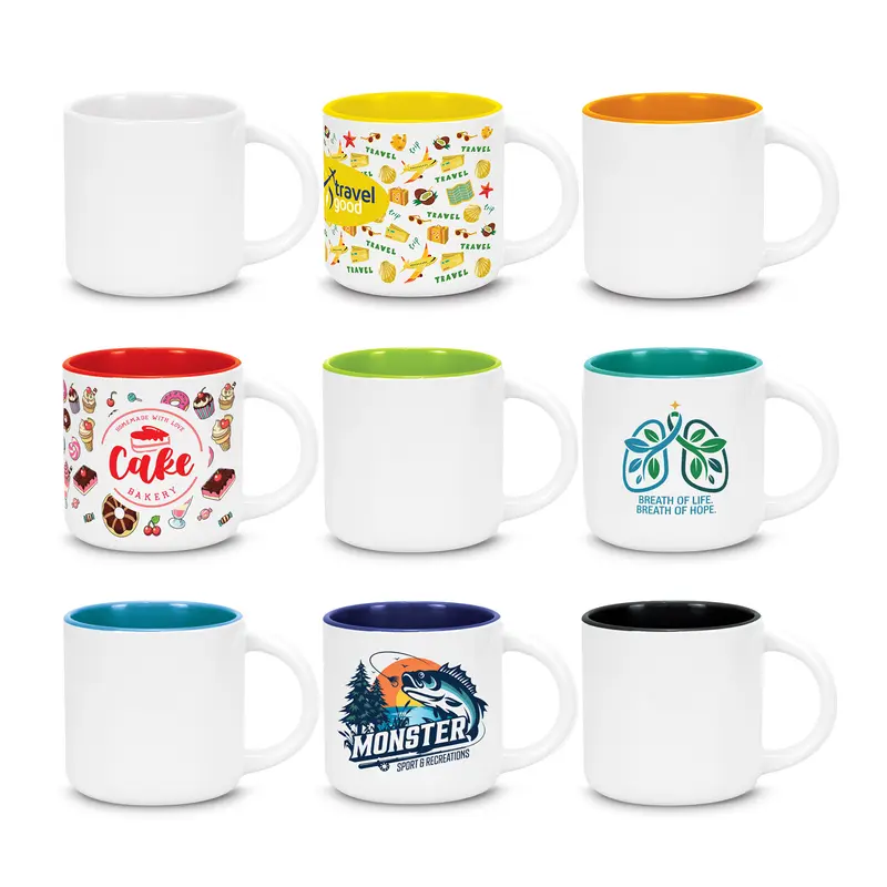 Cora Coffee Mug – Mugs – available in black, blue, green, orange colours and 3 more