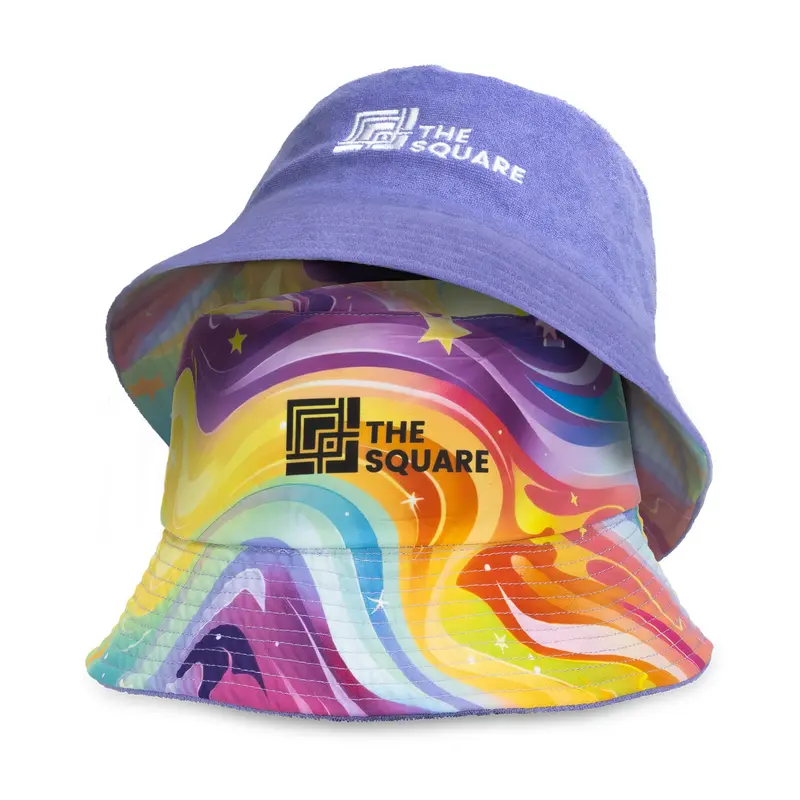 Custom Reversible Twill/Terry Bucket Hat – Bucket & Sun Hats – available in multi colour