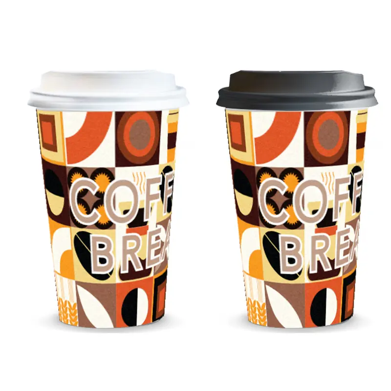 Kudos Paper Coffee Cup - 350ml – Reusable Coffee Cups – available in white colour