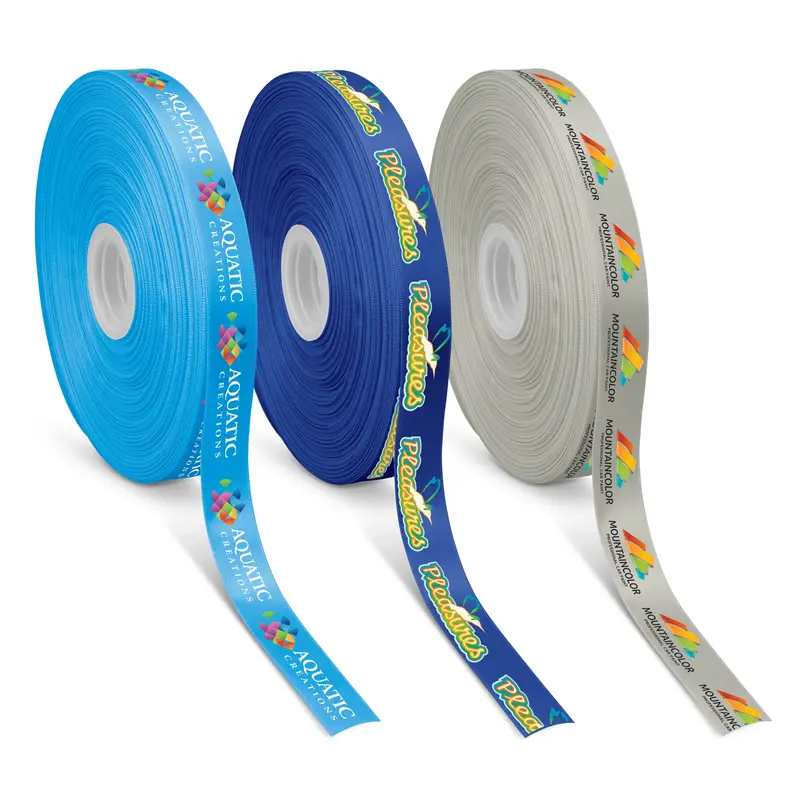 Personalised Ribbon 25mm  - Full Colour – Ribbons – available in white colour