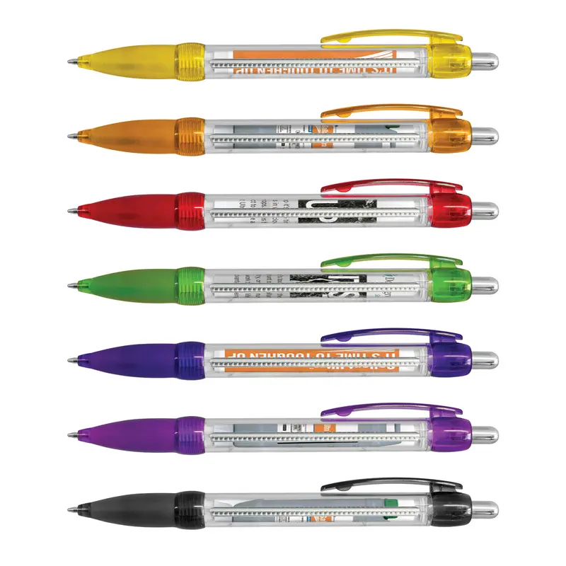 Flag Banner Pen – Novelty Pens – available in black, blue, green, orange colours and 3 more
