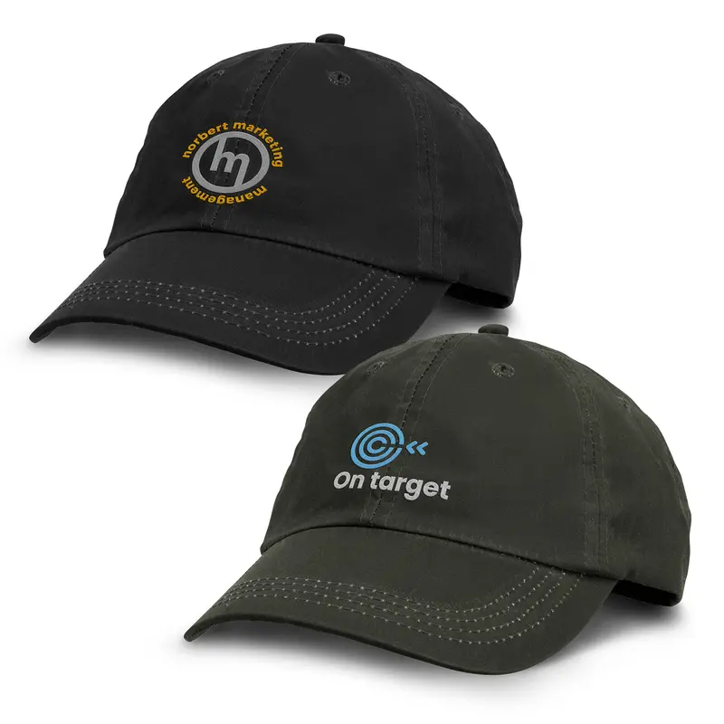 Oilskin Cap – Baseball Caps – available in black, green colours