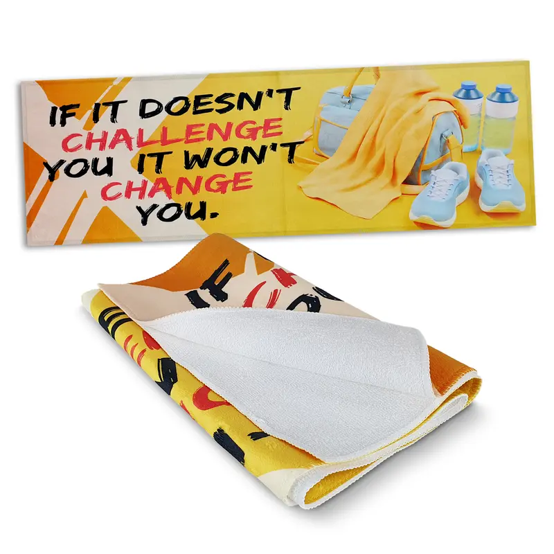 Enduro Sports Towel - Full Colour – Towels – available in white colour