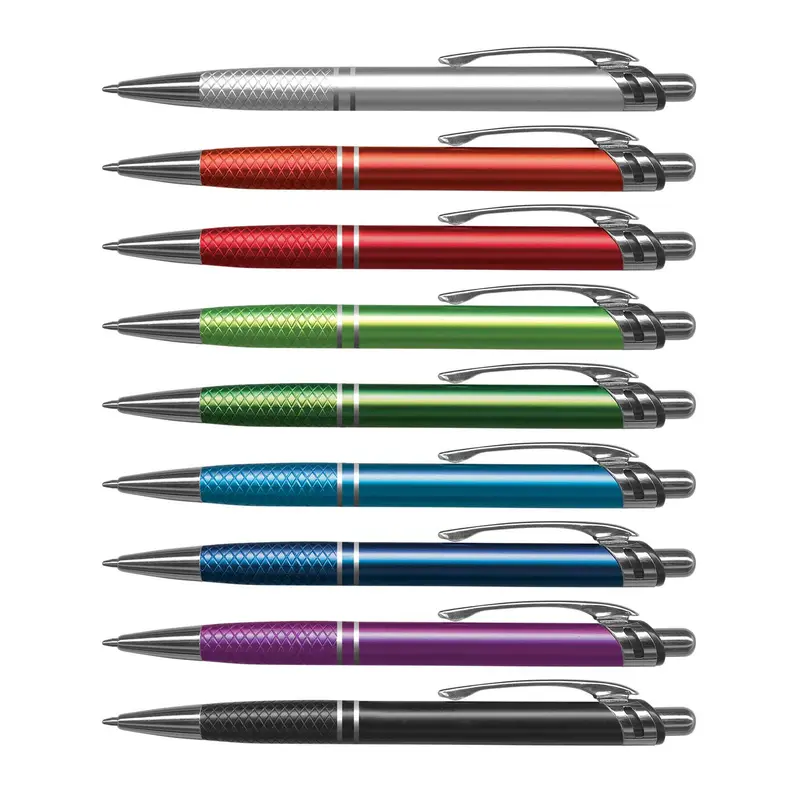 Aria Pen – Metal Pens – available in black, blue, green, orange colours and 3 more