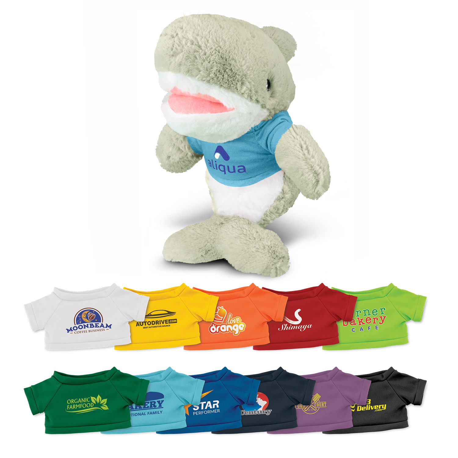 Shark Plush Toy – Soft Toys – available in grey colour