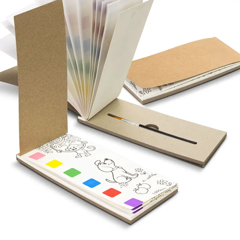 Aquarelle Watercolour Bookmark Pad – Misc Office – available in beige colour