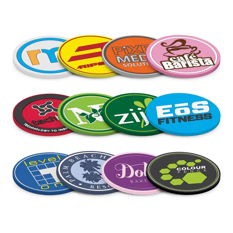 PVC Coaster – Coasters – available in multi colour