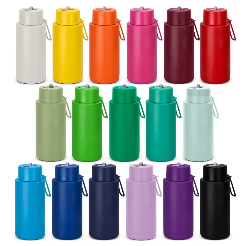 Aura Vacuum Bottle - 1L – Drink Bottles – available in black, blue, green, orange colours and 5 more