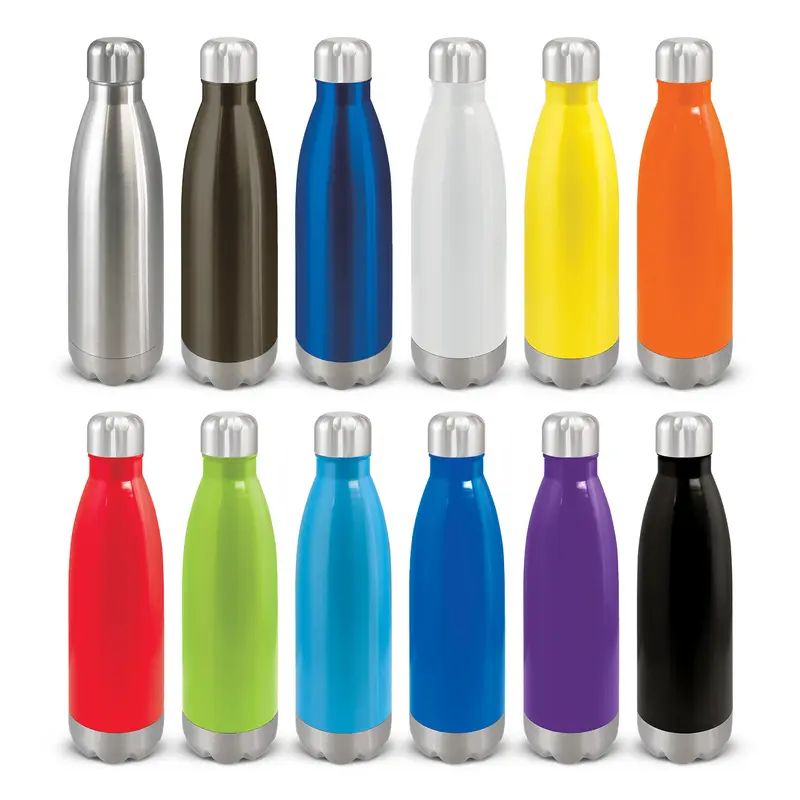 Mirage Vacuum Bottle – Drink Bottles – available in black, blue, green, orange colours and 5 more