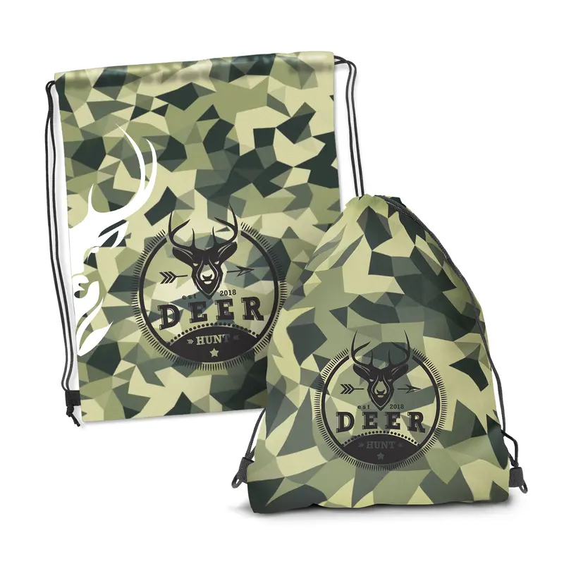 Drawstring Backpack - Full Colour – Drawstring Bags – available in white colour