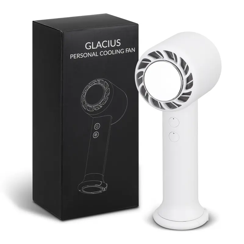Glacius Personal Cooling Fan – Tech Accessories – available in white colour
