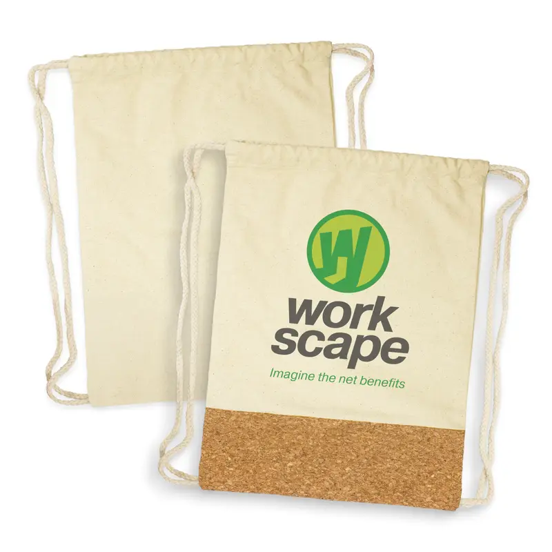 Oakridge Drawstring Backpack – Drawstring Bags – available in beige colour