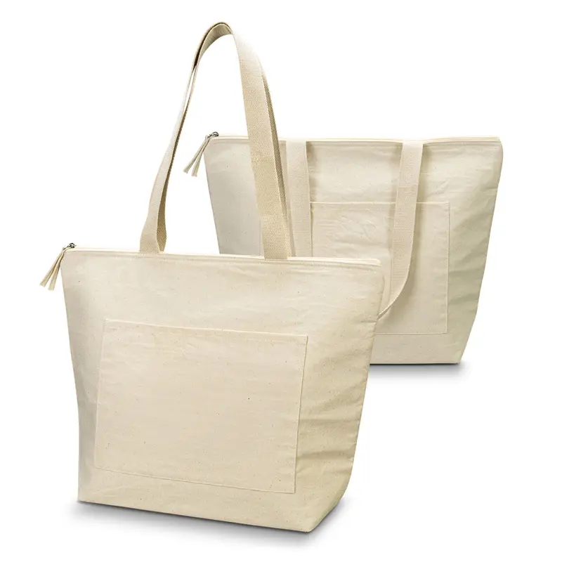 Waldorf Cotton Cooler Tote – Cooler Bags – available in beige colour