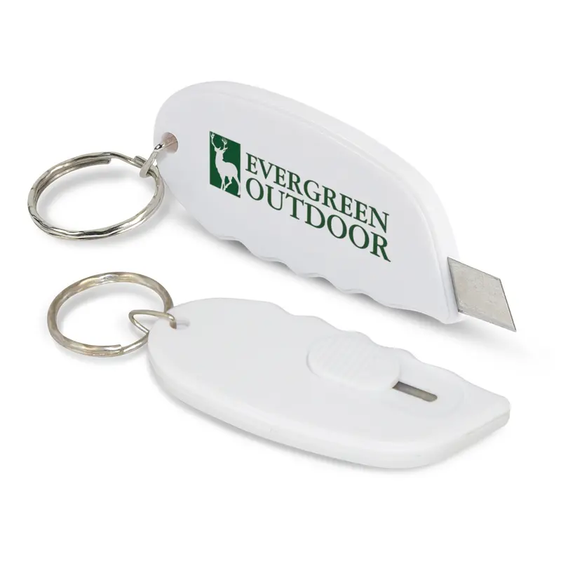Mini Cutter Key Ring – Keyrings – available in white colour