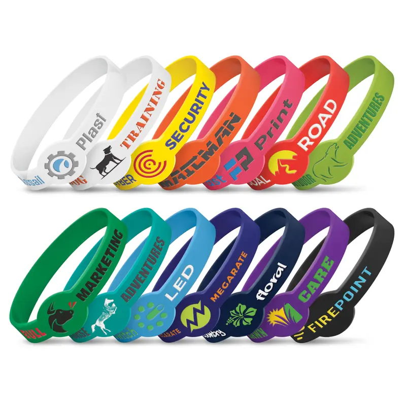 Xtra Silicone Wrist Band - Debossed – Wrist Bands – available in black, blue, green, orange colours and 5 more