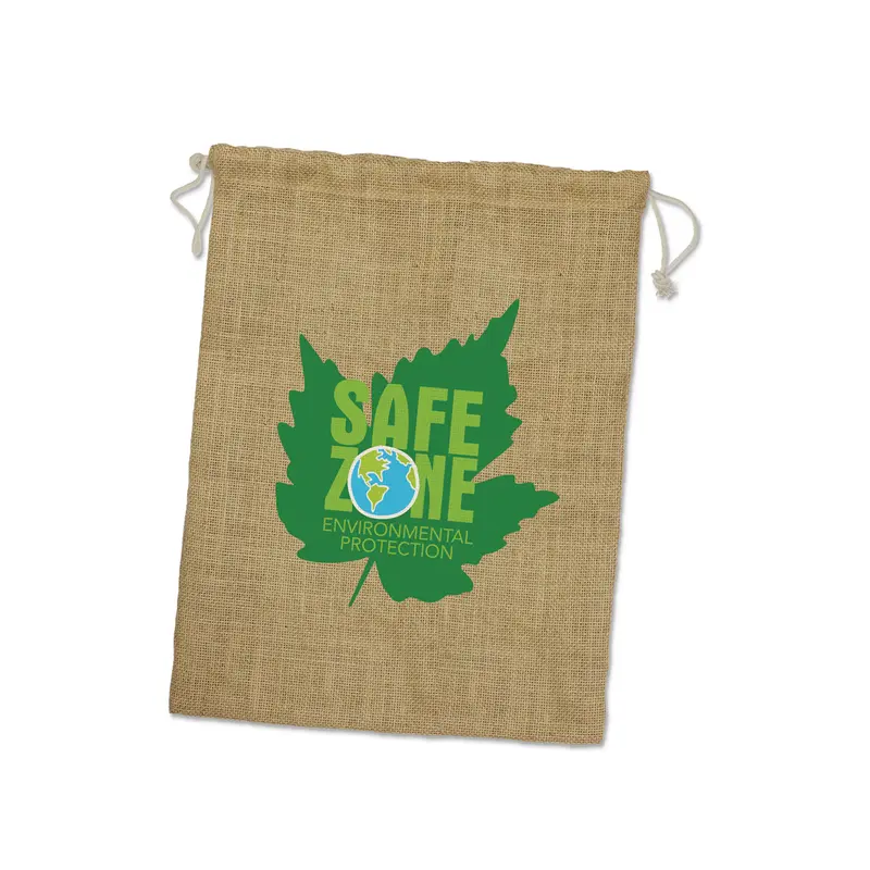 Jute Gift Bag - Large – Misc Bags – available in beige colour