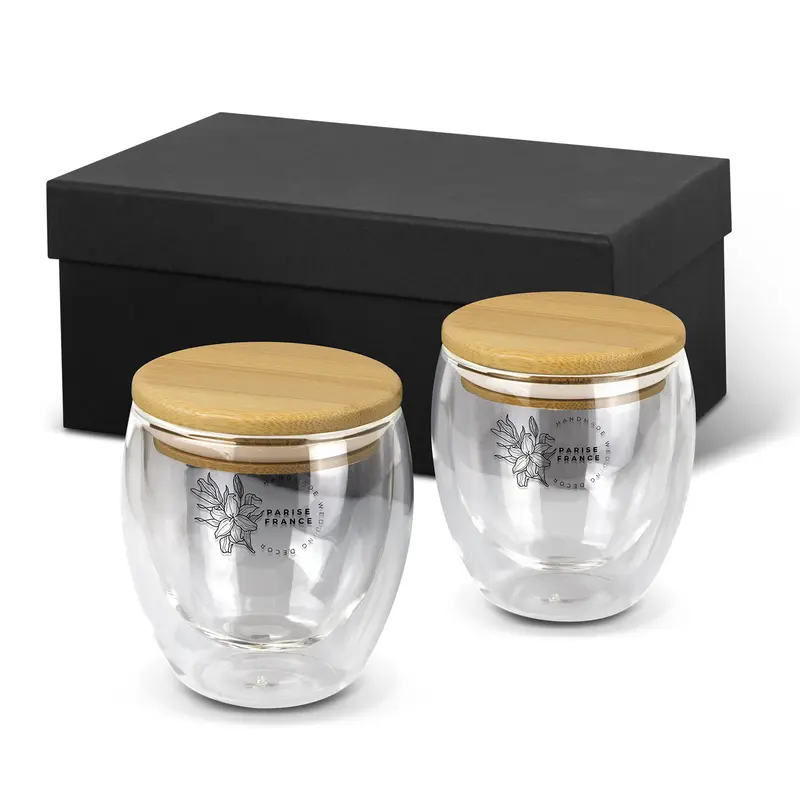 Azzurra Glass Set - 250ml – Glassware – available in beige colour