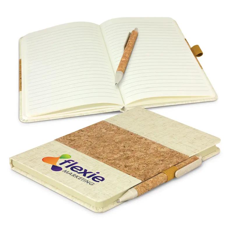 Ecosia Notebook & Pen Set – Notebooks – available in beige colour