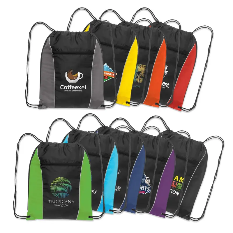 Ranger Drawstring Backpack – Drawstring Bags – available in black, blue, green, grey colours and 4 more