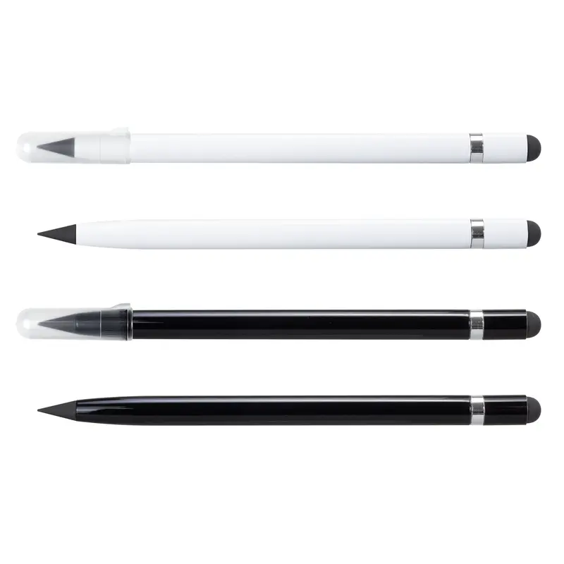 Infinity Inkless Stylus Pen – Metal Pens – available in black, white colours