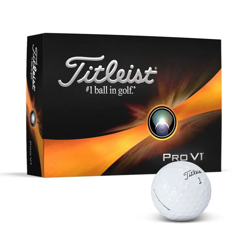 Titleist Pro V1 Golf Ball – Golf Accessories – available in white colour