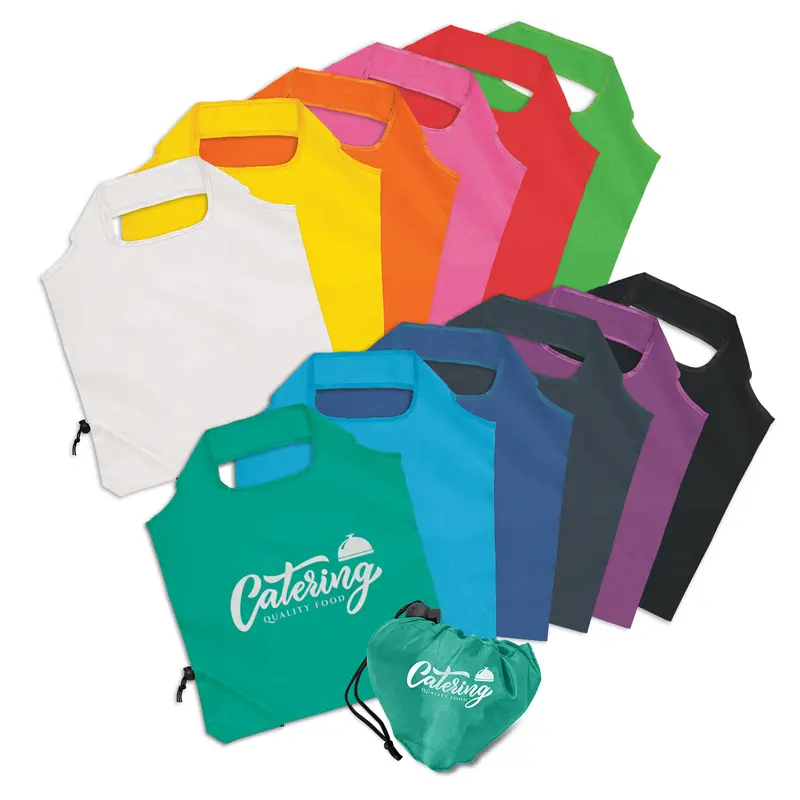Ergo Foldaway Bag – Shoppers – available in black, blue, green, orange colours and 5 more