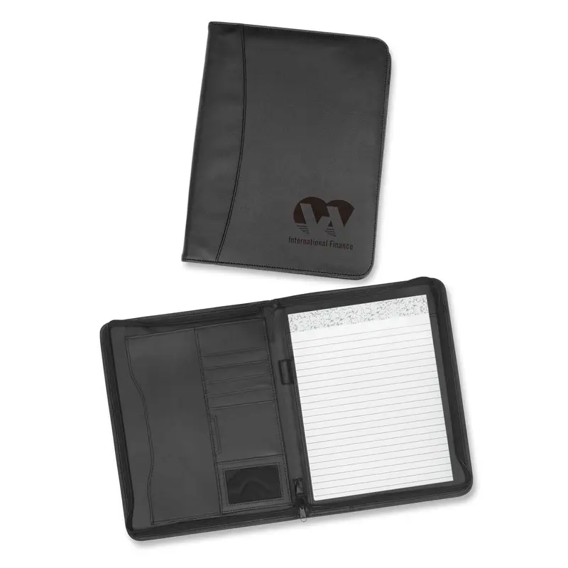 Bradford Zip Portfolio – Portfolios – available in black colour
