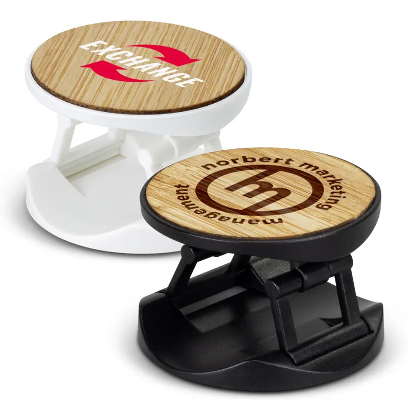 Bamboo Phone Holder – Car Phone Mounts – available in black, white colours