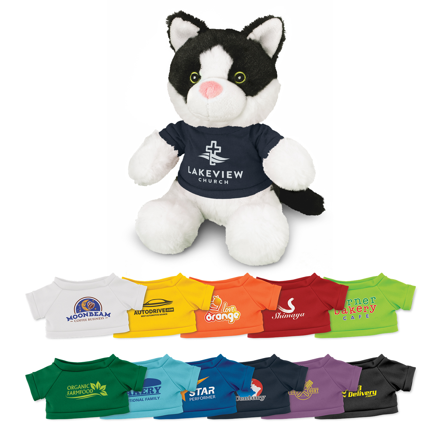 Cat Plush Toy – Soft Toys – available in black colour