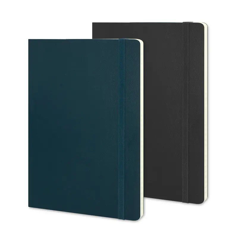 Moleskine Classic Soft Cover Notebook - Large – Notebooks – available in black, blue colours
