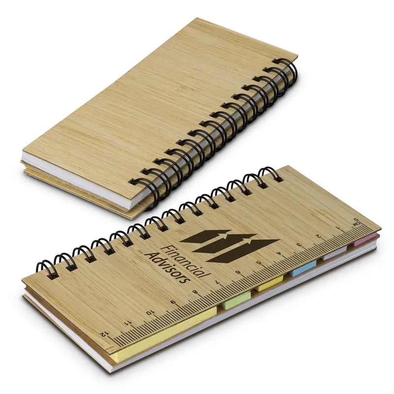 Bamboo Sticky Note Wallet – Sticky Notes – available in beige colour