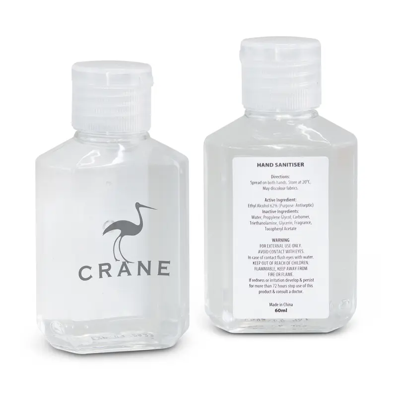 Hand Sanitiser Gel 60ml – Hand Sanitisers – available in white colour