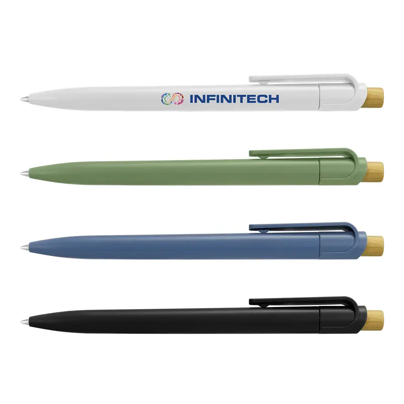 Savannah Recycled Plastic Pen – Plastic Pens – available in black, blue, green, white colours