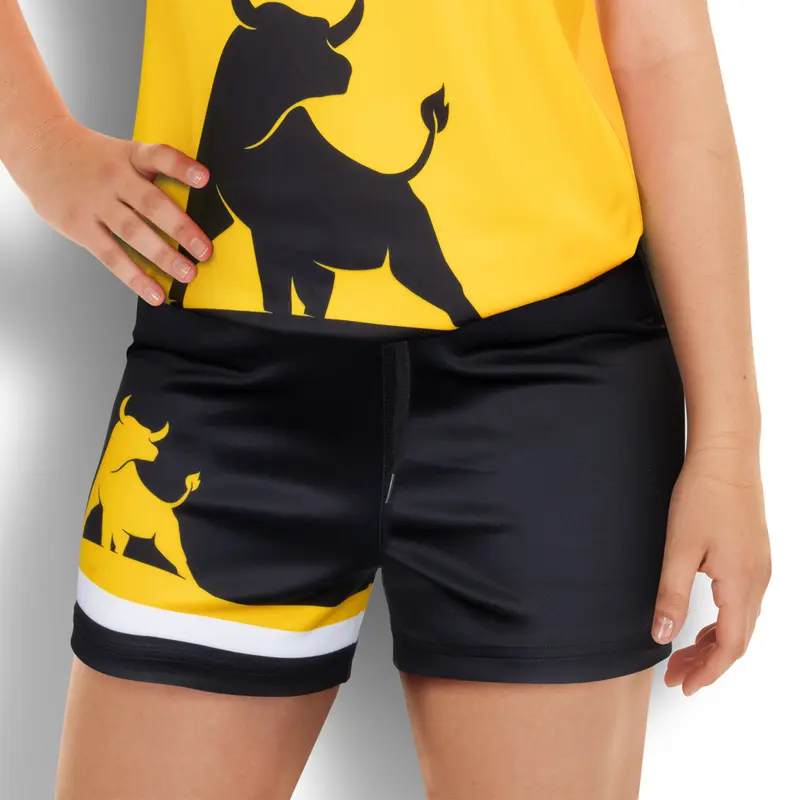 Custom Womens AFL Shorts – Misc Clothing – available in white colour